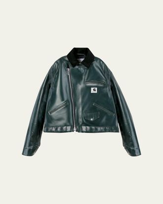 sacai x Carhartt WIP Leather Utility Jacket