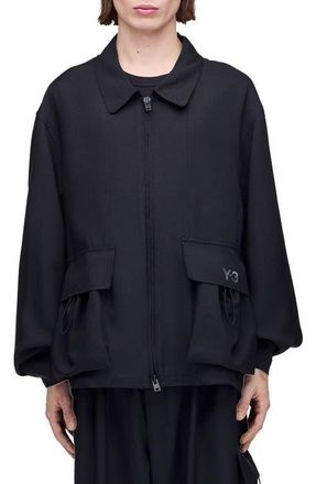 Yohji Yamamoto Sport Uniform Blouson in Black at Nordstrom, Size Xx-Large