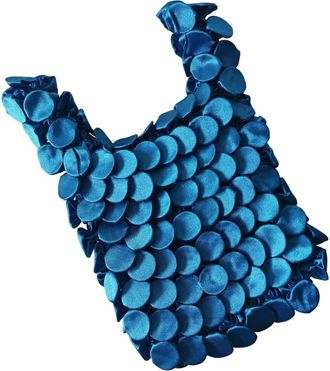 Generic Reusable Grocery Bags, Foldable, 18x14x2cm, Stackable Eco-friendly Bag, Shopping Bag, Washable, For Daily Commutes Travel Camp Kitchen Parties Picnics