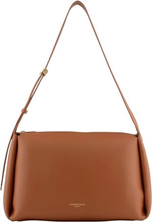 Pourchet S&eacute;vign&eacute; Schoudertas - Dames - Schoudertassen - Bruin - ONE Size - Leer - Tassen