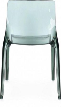 BIZZOTTO Sedia trasparente in policarbonato (4 pezzi) - olivia - Colore: Verde Acqua