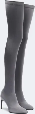 Victoria Beckham Harlow jersey over-the-knee boots