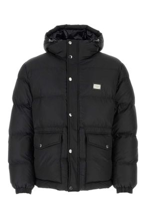 Dolce & Gabbana Black Down Jacket