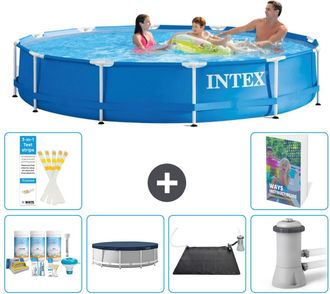 Intex Piscina Con Estructura Redonda - 366x76 Cm - 7-piezas S110