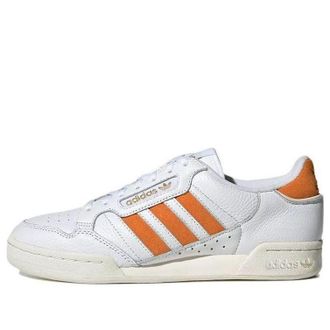 adidas Continental 80 Stripes White Orange Rush GZ6267