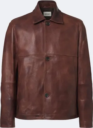 Arma Steep leather jacket