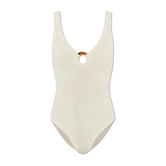 Hunza G One-piece, female, Beige, Size: ONE SIZE Celine One-piece Swimsuit