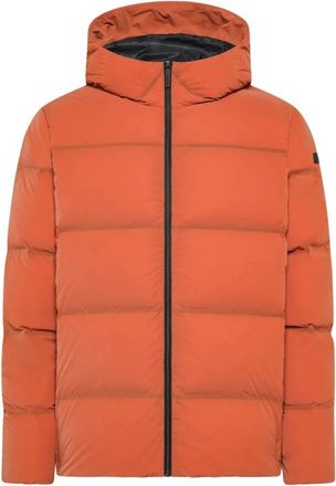 Roberto Ricci Design Lichtgewicht Puffer Jacket - Heren - Winterjassen - Oranje - 2XL - Jassen