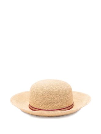Borsalino Beige Colombia Logo Hat
