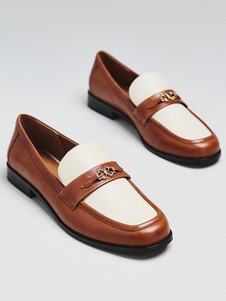 Maeve Colorblock Leather Loafers