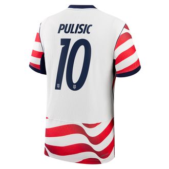 Nike Christian Pulisic USMNT 2026 Match Home Nike Mens Dri-FIT ADV Soccer Jersey in White | NN203943391-USM