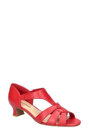 Easy Street Essie Sandal in Red at Nordstrom, Size 6.5