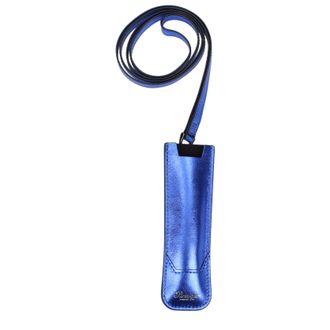 Pineider Geschenkideen Stifthalter Herren Blau Leder