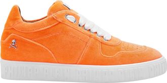 Philipp Plein Velvet Lo-Top Sneakers King Power - Dames - Sneakers - Oranje - 36 EU - Leer - Schoenen