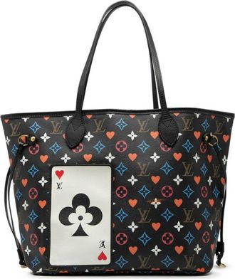 Louis Vuitton Black Multi-Color Pvc Leather Pouch Shoulder Bag Tote Bag (Pre-Owned)