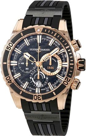 Ulysse Nardin Diver Automatic Mens Chronograph Watch 1502-151-3C/92
