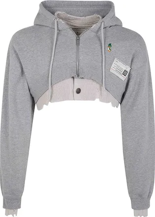 Miharayasuhiro Cropped Layered Parka