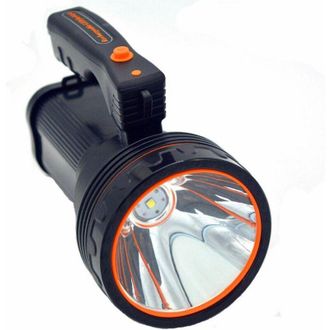 OEM Linterna Led Recargable Superbrillante Con 7000 L&uacute;menes Y Bordes Afilados Para Evitar Plagas, Unisex Para J&oacute;venes (negra) - Crezuo