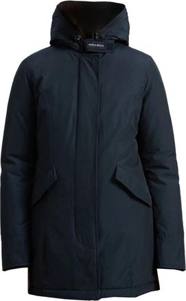 Woolrich Arctic Raccoon Jacket - Dames - Gewatteerde jassen - Blauw - S - Jassen