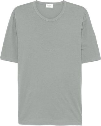 Saint Laurent Logo-embroidered T-shirt