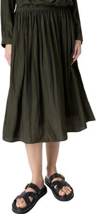 Gerard Darel Juliah Midi Skirt in Bronze at Nordstrom, Size Medium