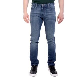 Emporio Armani Jeans, Heren, Blauw, W32, Katoen, J06 Jeans