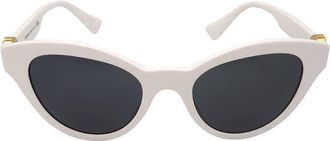 Versace Dark Gray Butterfly Ladies Sunglasses VE4435 314/87 52