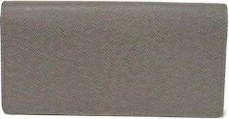 Louis Vuitton Pre-owned Wallets, male, Gray, Size: ONE SIZE Pre-owned Leather wallets