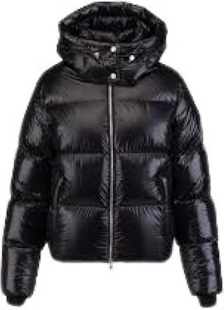 Moose Knuckles Moonstone Puffer Jacket - Dames - Gewatteerde jassen - Zwart - M - Nylon - Jassen