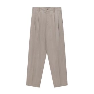 Golden Goose Wide Trousers, male, Brown, Size: L Wide Trousers