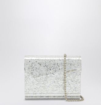 Jimmy Choo London Champagne-coloured Candy clutch