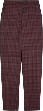 Patrizia Pepe Broeken, Dames, Bruin, XL, Polyester, Sigarettenbroek Art. 8P0545A621