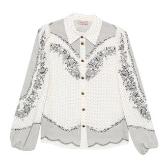 Twinset Donna, Camicette, Bianco, XS, new
