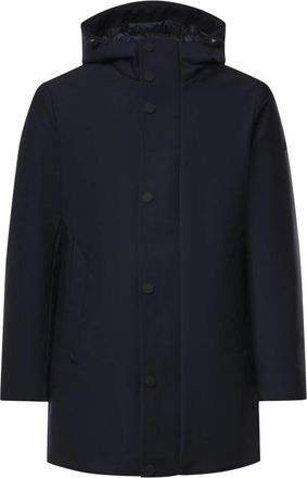 H&egrave;SKIMO Parka lunga Tech Bonded Imb. SOR - - Coats - Uomo - Blu - M