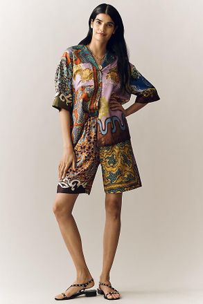 Alemais Arnie Silk Shorts