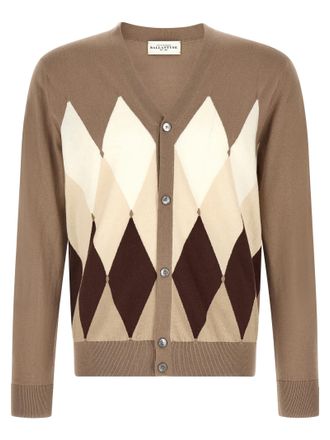 Ballantyne Cotton Mens Cardigan