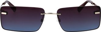 Calvin Klein Jeans Rectangular Sunglasses Ckj25206 S 46