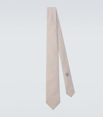 Giorgio Armani Archivio polka-dot silk jacquard tie