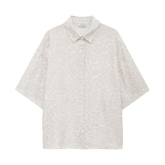 Anine Bing Shirts, female, Beige, Size: XS Coco Shirt