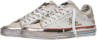 Hidnander Starless LOW Sneakers - Heren - Sneakers - Wit - 37 EU - Leer - Schoenen