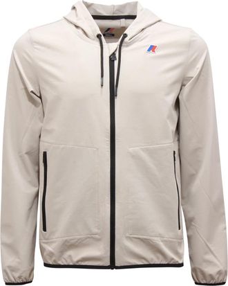 K-Way Jourdain Travel Jacket - Heren - Zomerjassen - Beige - S - Polyester - Jassen