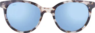 Costa Isla Blue Mirror Round Ladies Sunglasses 6S2008 200807 53