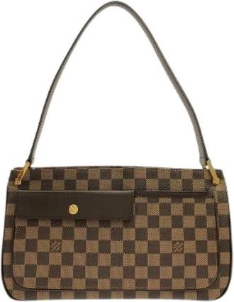 Louis Vuitton Pre-owned Damier Schoudertas - Dames - Vintage Schoudertas - Bruin - ONE Size - Vintage