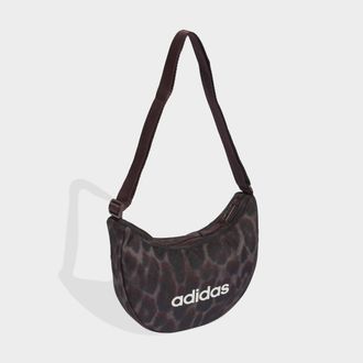 adidas Sporttasche ADIDAS PERFORMANCE LINEAR ESSENTIAL GRAPHIC POUCH, Damen, earth strata, shadow braun, Obermaterial: 100% Polyester, Taschen Sporttasche