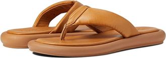 Seychelles Womens Seychelles Fun Fact Sandals Tan Brown Leather Flip Flop ZAP781