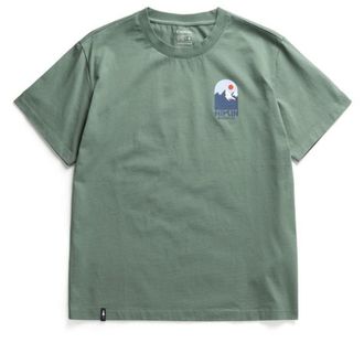 NIKIN TreeShirt Wanderlust Relaxed Exclusive T-Shirt f&uuml;r Damen | gr&uuml;n/oliv