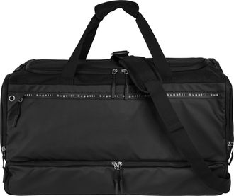 Bugatti Reisetasche BUGATTI BLANC DELIGHT, Damen, Gr. B/H/T: 60cm x 32cm x 29cm onesize, schwarz, Kunstfaser, unifarben, Taschen Reisetasche