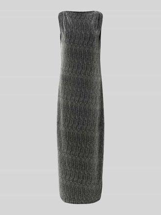 Selected Maxikleid mit U-Boot-Ausschnitt Modell ANITA in Black, Gr&ouml;&szlig;e XS