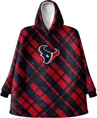 Pegasus Sports Houston Texans Nfl Team Hooded Sherpa Blanket