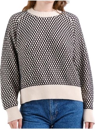 Dedicated Sweater Husie Bubble Knit Pullover f&uuml;r Damen | grau